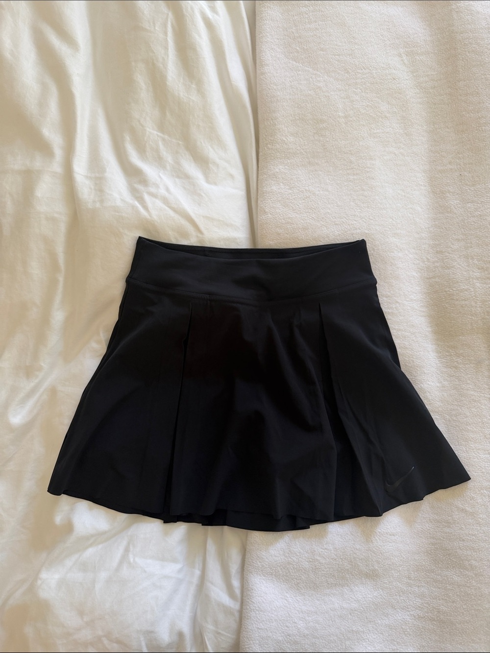Nike Black Athletic Skater Skirt with Pleats